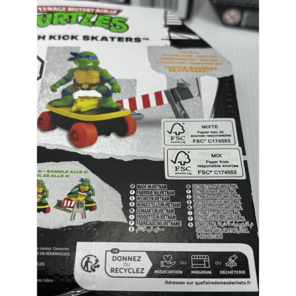 TMNT Switch Kick Skaters Self-Stabilizing Skateboard Collect All 4 Characters - Picture 10 of 10